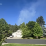 scene of sniper shooting where firefighters ambushed